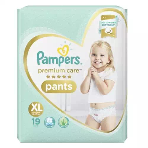 PAMPERS PREMIUM CARE PANTS XL 19 Nos