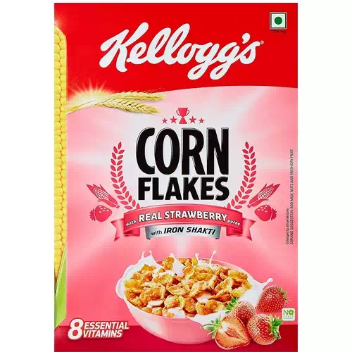 KELLOGGS CORN FLAKES STRAWBERRY 300 gm