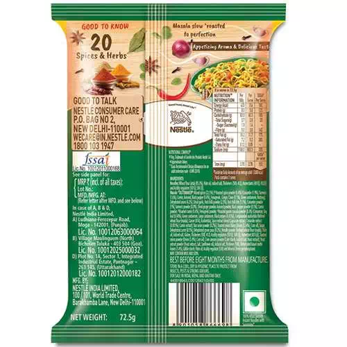 MAGGI VEG ATTA NOODLES 72.5 gm