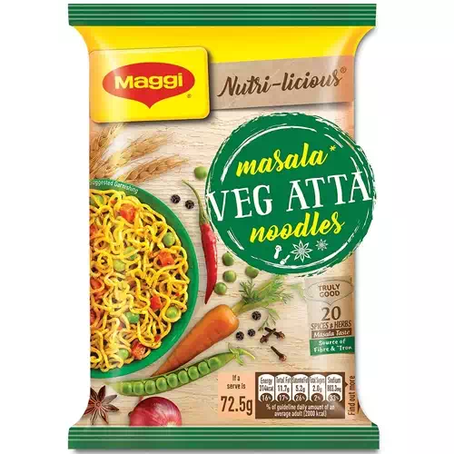 MAGGI VEG ATTA NOODLES 72.5 gm