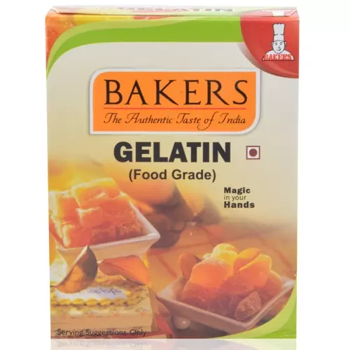 BAKERS GELATIN 50 gm