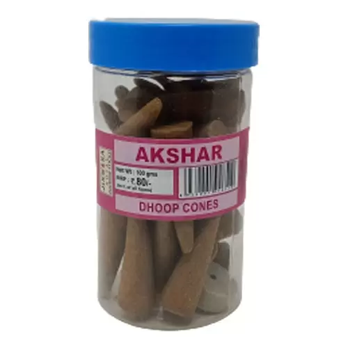 JINWARA AKSHAR DHOOP CONES  100 gm
