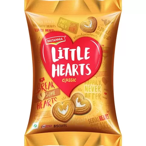 BRITANNIA LITTLE HEARTS 34.5 gm
