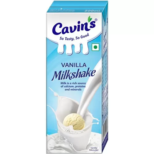 CAVINS MILKSHAKE VANILLA 180 ml