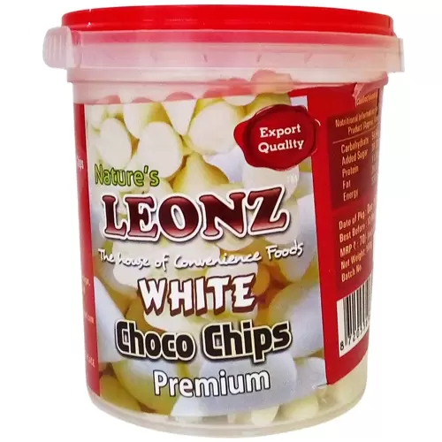 LEONZ WHITE CHOCO CHIPS 100 gm