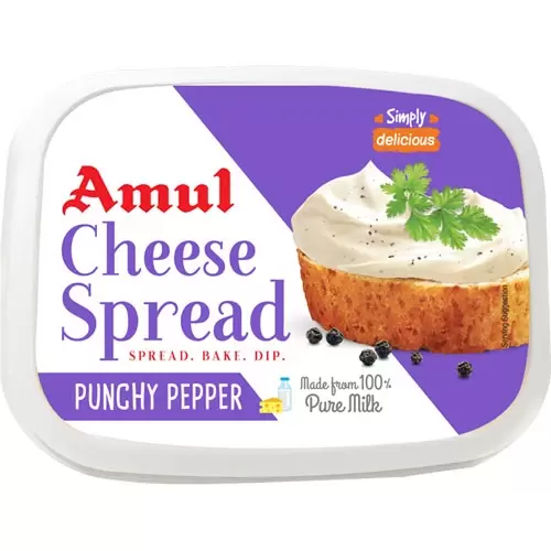 AMUL CHEESE SPREAD PEPPER  200 gm