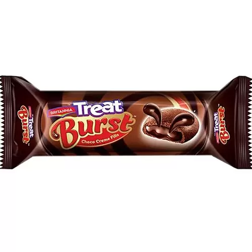 BRITANNIA TREAT BURST CHOCO 60G 60 gm