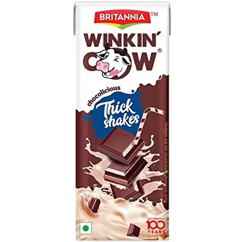 BRITANNIA WINKIN COW CHOCOLICIOUS SHAKES  200 ml