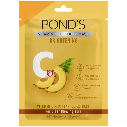 PONDS PINEAPPLE EXTRACT SHEET MASK  25 ml