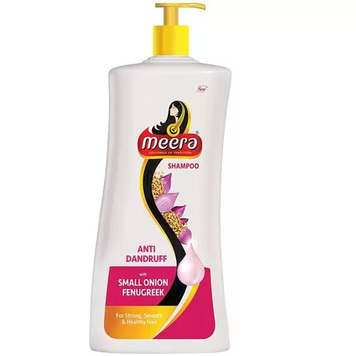 MEERA ANTI DANDRUFF SHAMPOO WITH SMALL ONION FENUGREEK  340 ml