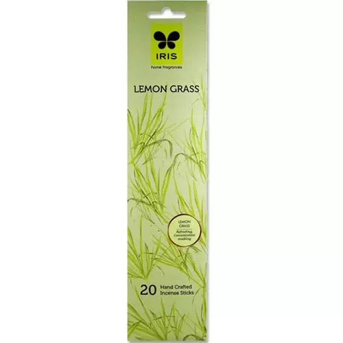 IRIS LEMON GRASS INCENSE STICKS  20 Nos