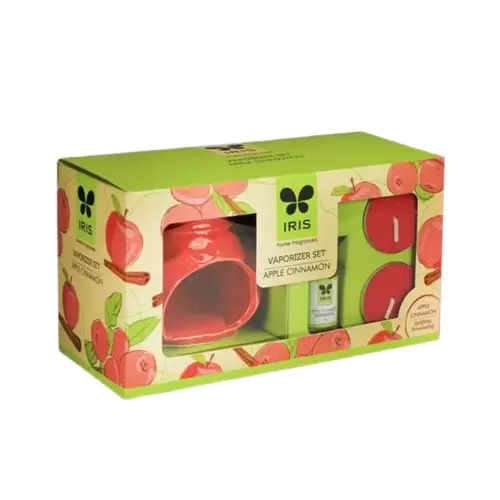 IRIS APPLE CINNAMON VAPORIZER SET 1 BOX