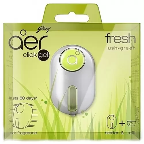 AER CLICK FRESH LUSH-GREEN 60DAYS CAR SET 1 Nos