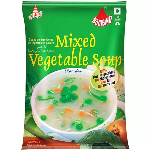 BAMBINO MIXED VEGETABLE SOUP 45G 45 gm