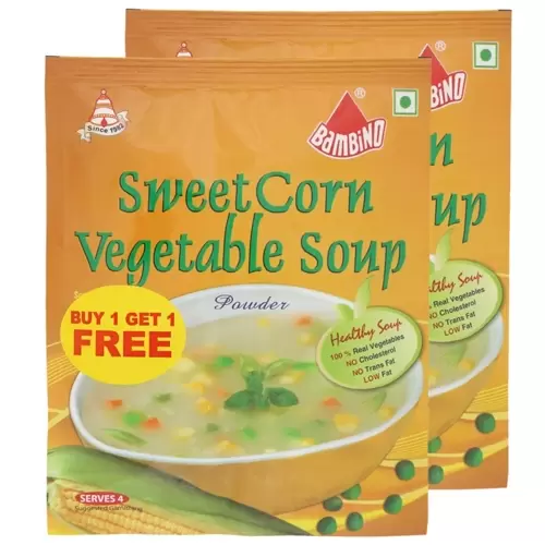 BAMBINO SWEET CORN VEGETABLE SOUP 45G 45 gm