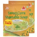 Bambino sweet corn vegetable soup 