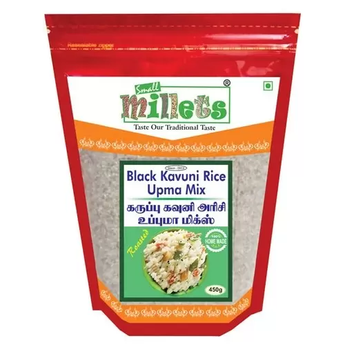 MILLETS BLACK KAVUNI UPMA MIX 450G 450 gm