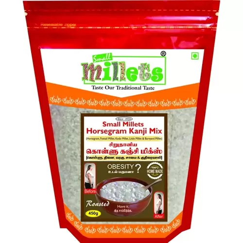 MILLETS SMALL HORSEGRAM KANJI MIX 450G 450 gm