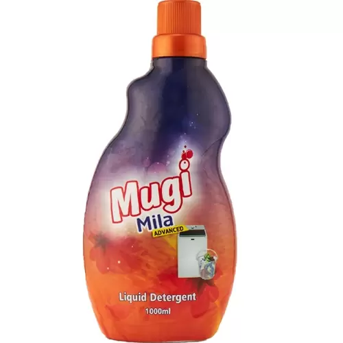 MUGI MILA DETERGENT FRONT LIQUID 1LTR 1 l