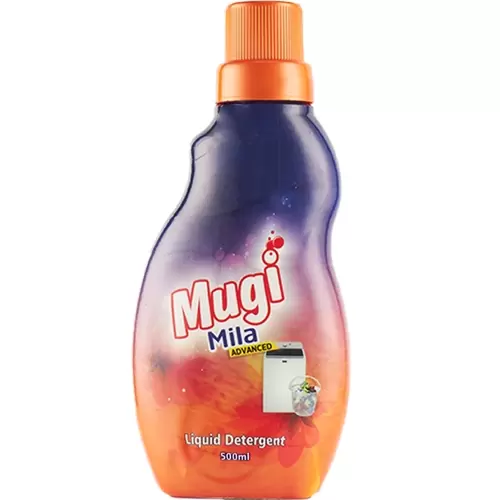 MUGI MILA DETERGENT TOP LOAD LIQUID 500ML 500 ml