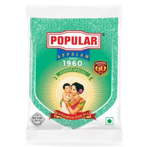 POPULAR APPALAM 200G 200 gm