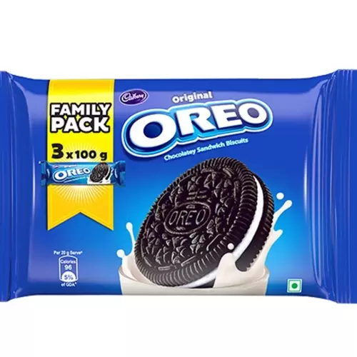 OREO ORIGINAL VANILLA BISCUITS 3*100G 100 gm