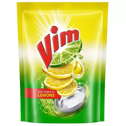 VIM LIQUID LIME GEL YELLOW POUCH 500 ml