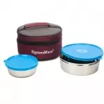 Signoraware classic steel lunch box