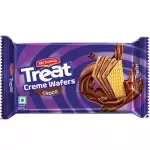 BRITANNIA TREAT CREME WAFER CHOCO  60gm