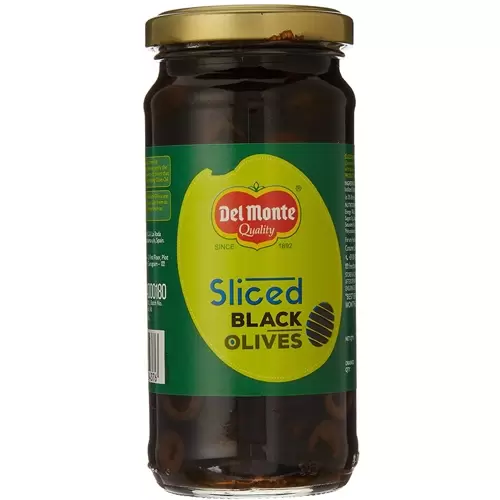 DEL MONTE SLICED BLACK OLIVE 235G 235 gm