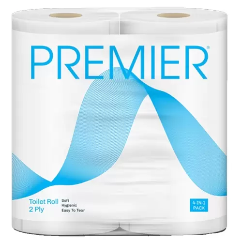 PREMIER TOILET TISSUE PAPER ROLL 4N 4 Nos