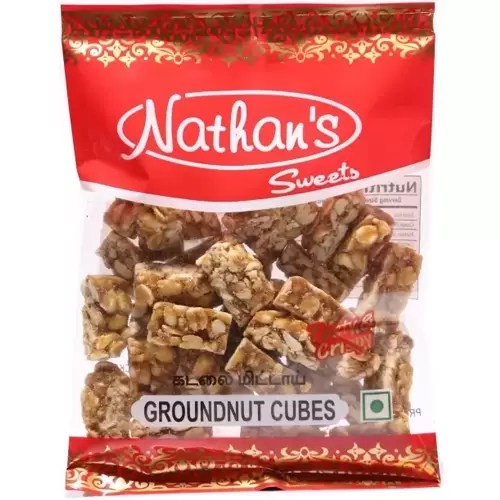 NATHAN S GROUNDNUT CUBES 200 gm