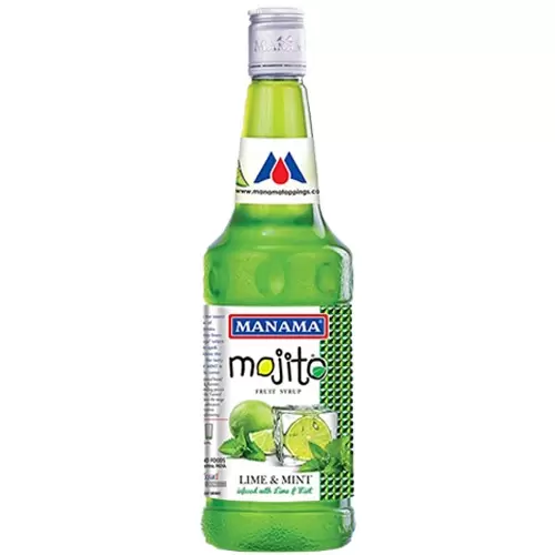 MANAMA MOJITO LIME AND  MINT SYRUP 750M 750 ml