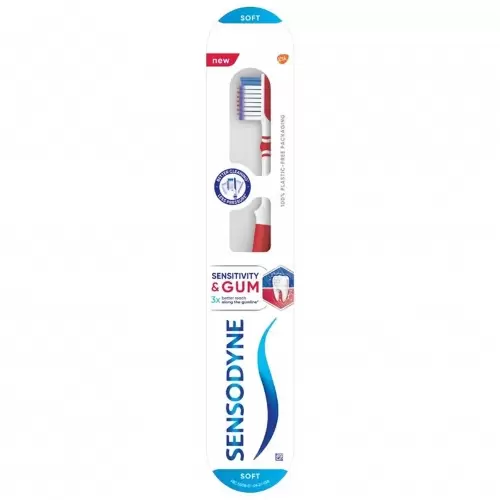 SENSODYNE SENSITIVITY & GUM TOOTH BRUSH SOFT 1 Nos