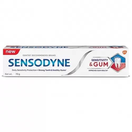 SENSODYNE SENSITIVITY & GUM TOOTH PASTE  70G 70 gm