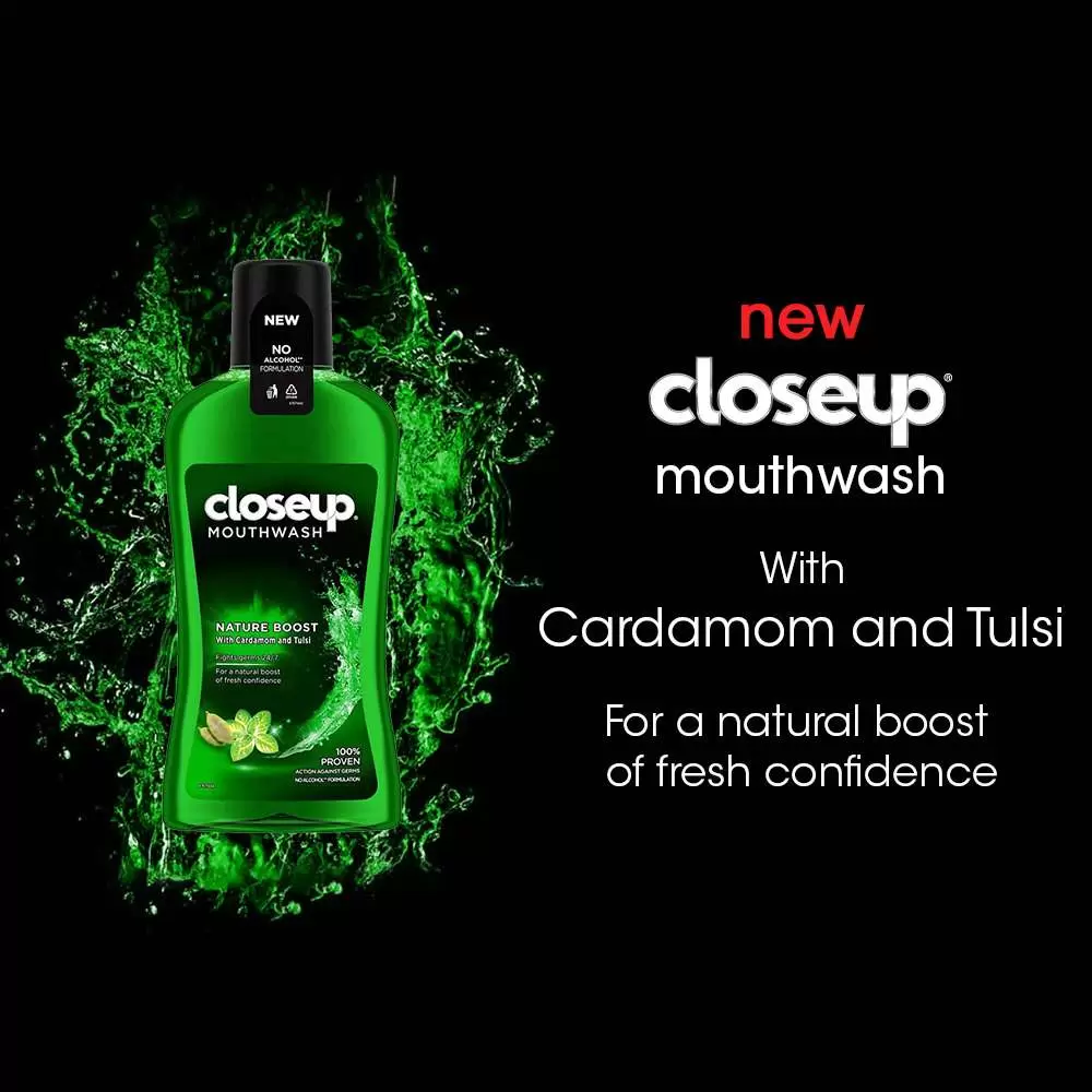 CLOSE UP NATURE BOOST MOUTHWASH 250 ml