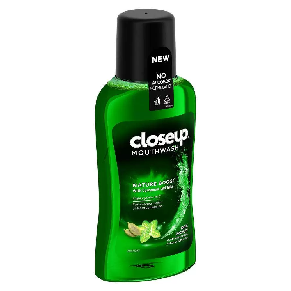 CLOSE UP NATURE BOOST MOUTHWASH 250 ml