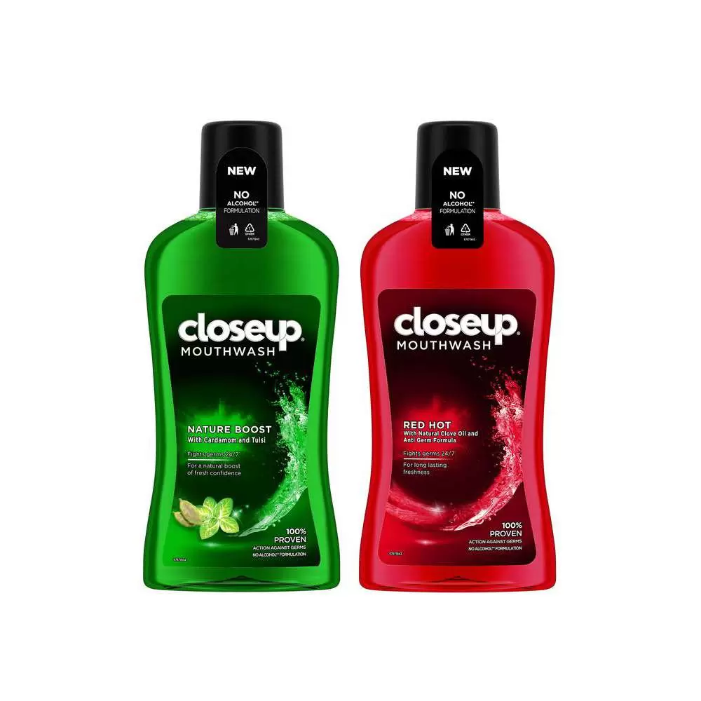 CLOSE UP NATURE BOOST MOUTHWASH 250 ml