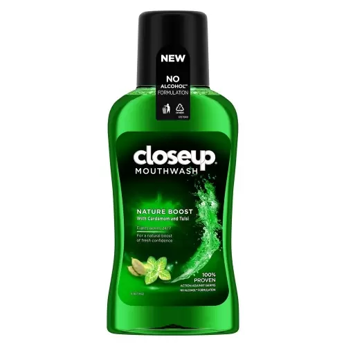 CLOSE UP NATURE BOOST MOUTHWASH 250 ml