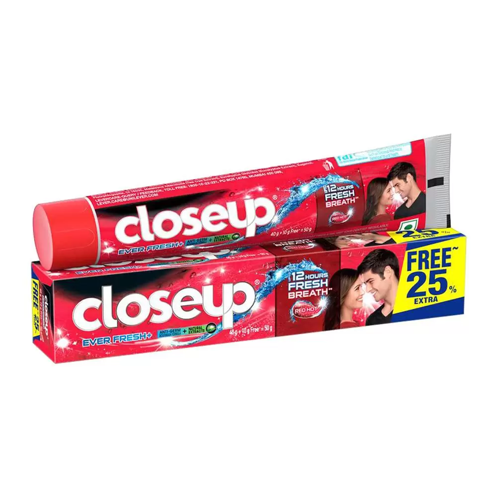 CLOSE UP RED HOT ACTION GEL VENUS TOOTH PASTE 50 gm