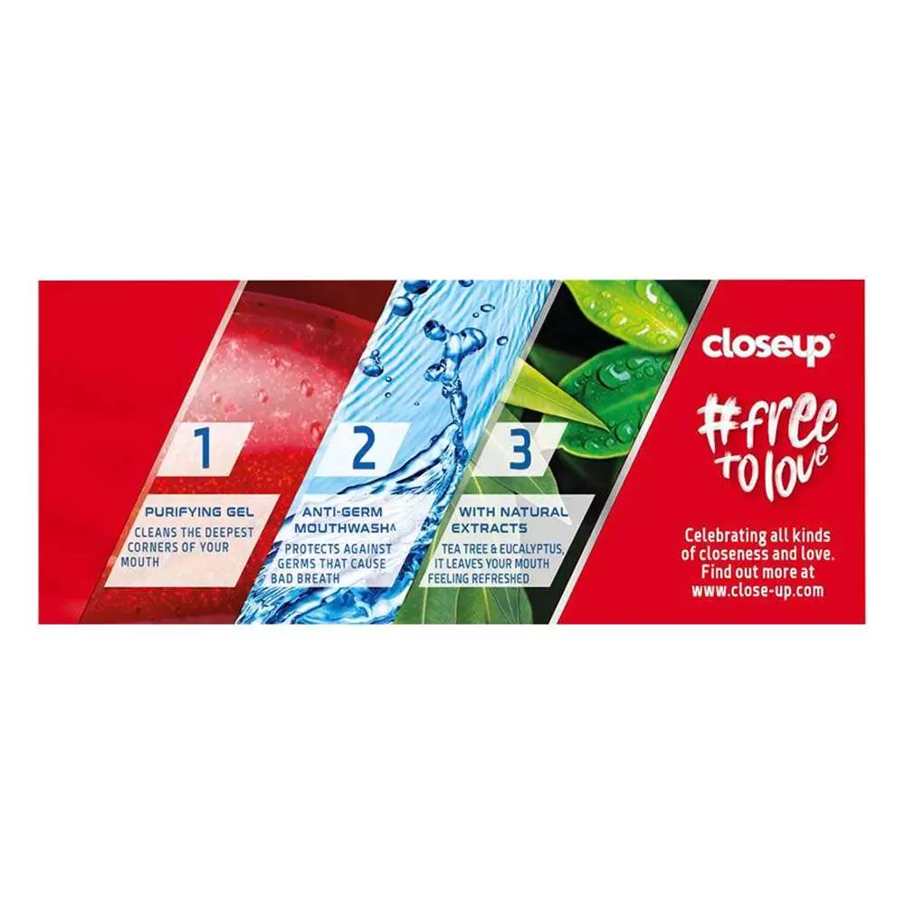 CLOSE UP RED HOT GEL VENUS 1 + 1 TOOTH PASTE 150 gm