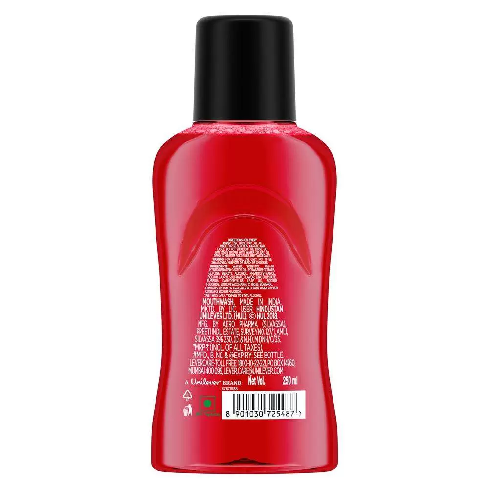CLOSE UP RED HOT MOUTHWASH 250 ml