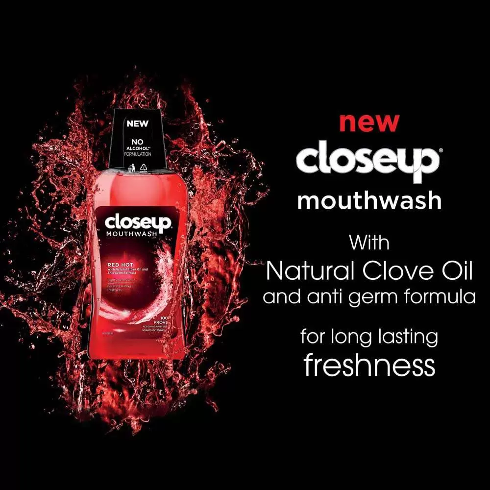 CLOSE UP RED HOT MOUTHWASH 250 ml