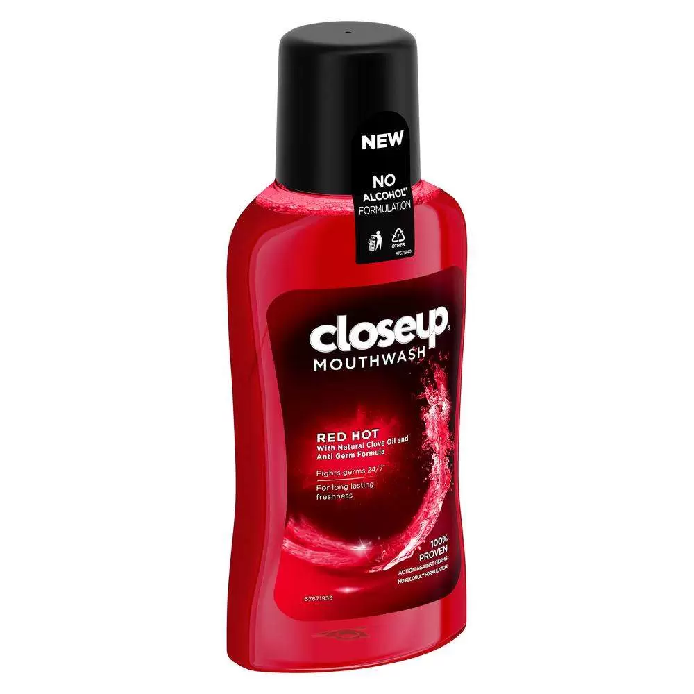 CLOSE UP RED HOT MOUTHWASH 250 ml