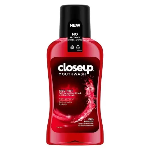 CLOSE UP RED HOT MOUTHWASH 250 ml