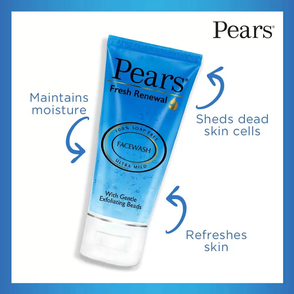 PEARS FRESH RENEWAL FACE WASH 60 gm