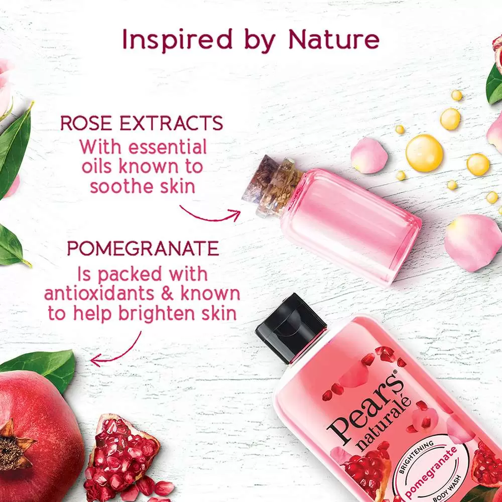 PEARS NATURALE POMEGRANATE BODY WASH 250 ml