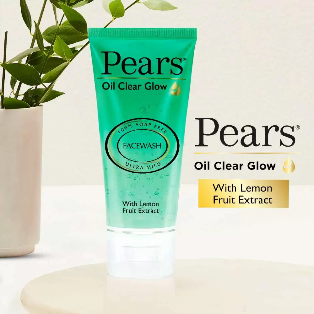 PEARS OIL & CLEAR GLOW FACE WASH 60 gm