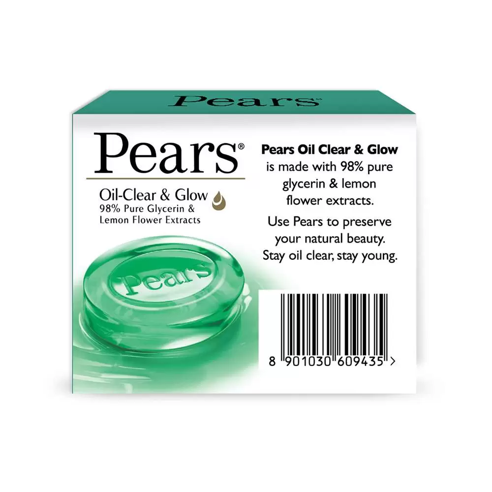 PEARS OIL CLEAR & GLOW SOAP 75 gm