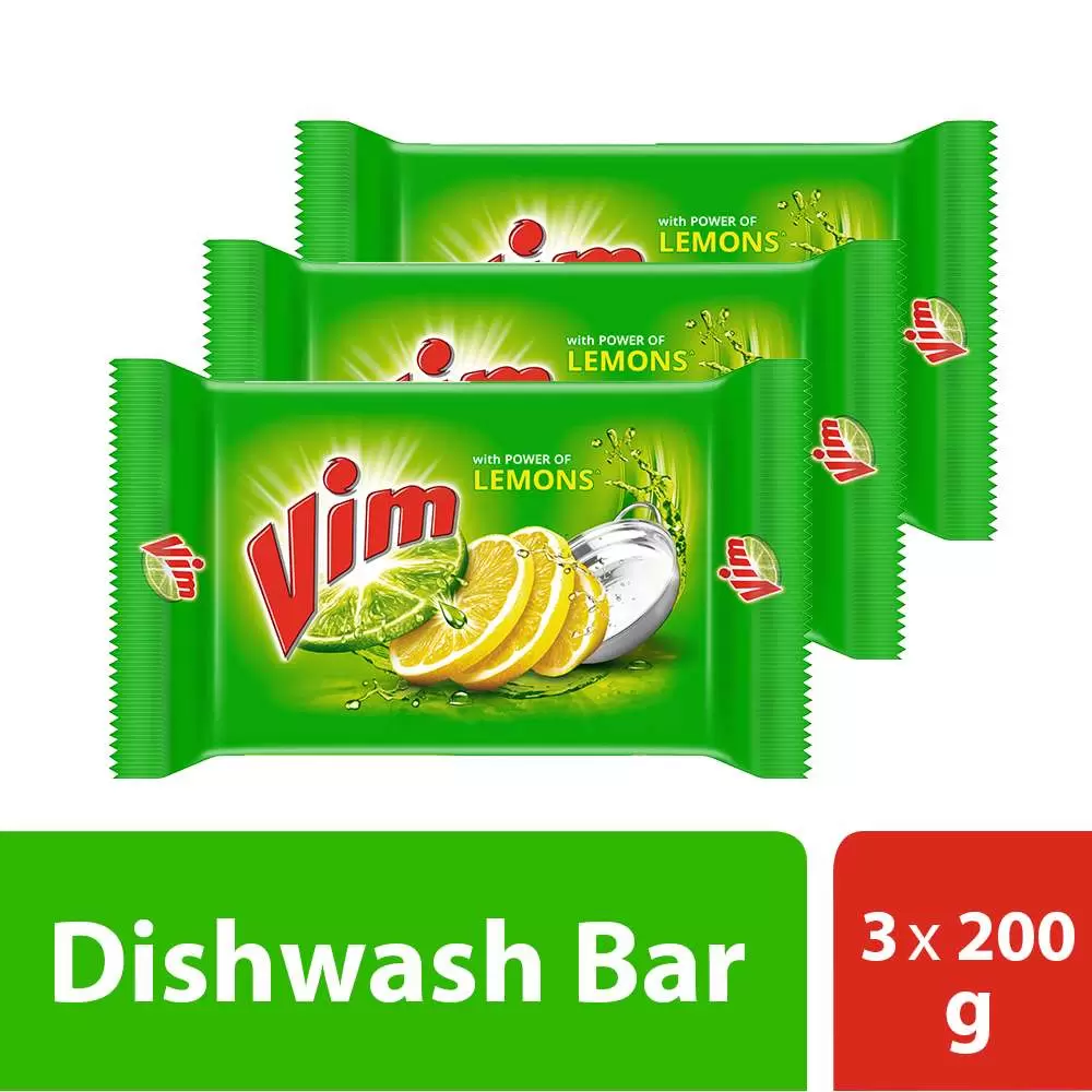 VIM BAR SET 3*200GM 200 gm